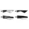 CHAFT paire de clignotants moto universels ZOOM à led HOMOLOGUE CE - IN608