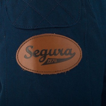 SEGURA LADY GARRISSON all seasons woman textile waterproof jacket navy blue STB952