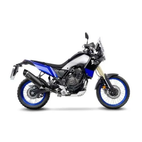 LEOVINCE YAMAHA XTZ TENERE 700 / 2019 2025 LV ONE EVO pot d'échappement BLACK hom EURO5+ - 14330EB