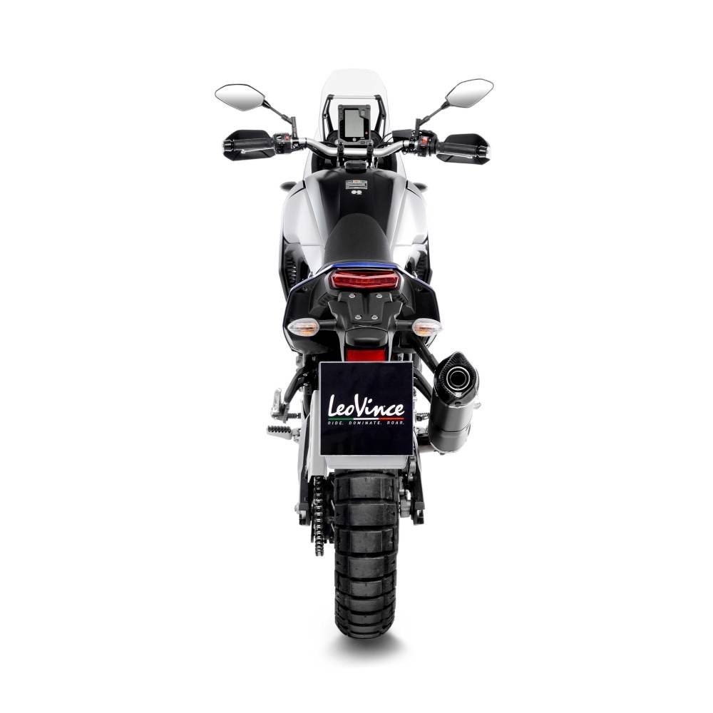 LEOVINCE Yamaha TENERE 700 2019 2021 LV ONE EVO BLACK pot d'échappement hom EURO 4 14330EB