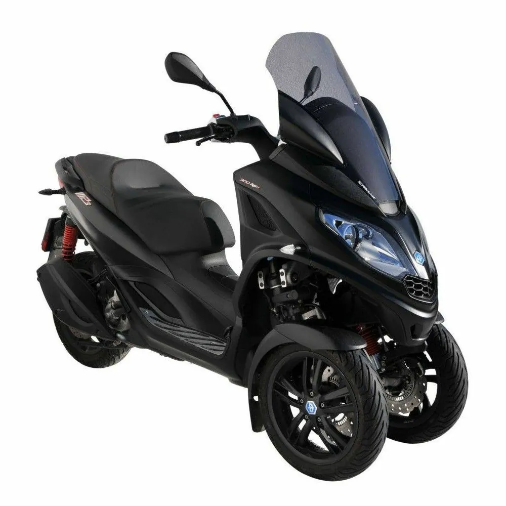 ermax piaggio MP3 300 HPE Touring & HPE SPORT 2019 2020 pare brise scooter avec protections de mains - 69cm