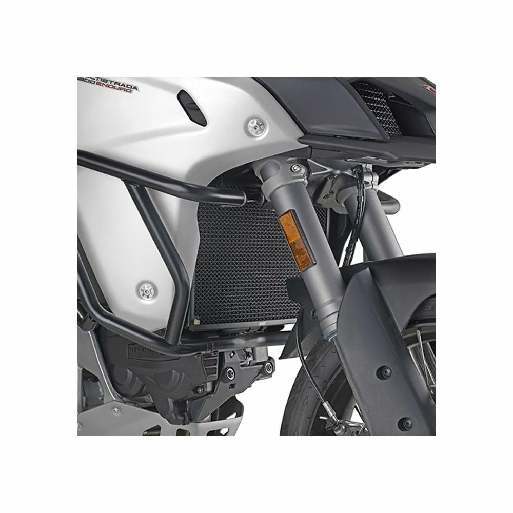 GIVI protection grille de radiateur en acier inox noir pour moto DUCATI MULTISTRADA 950 & S 2017 2020 PR7408