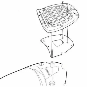 givi-sr92m-support-for-luggage-top-case-monolock-kymco-downtown-125i-200i-300i-2009-2017