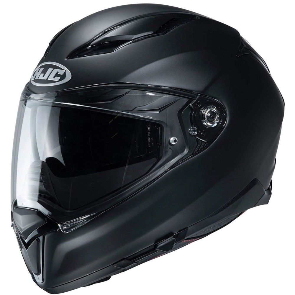 HJC FIBERGLASS integral motorcycle scooter helmet F70 matt metal BLACK