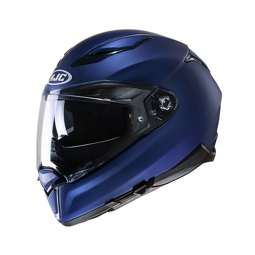 HJC FIBERGLASS integral motorcycle scooter helmet F70 matt metal BLUE