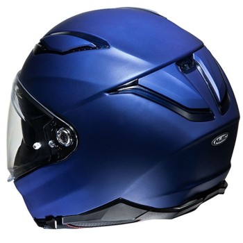 HJC FIBERGLASS integral motorcycle scooter helmet F70 matt metal BLUE