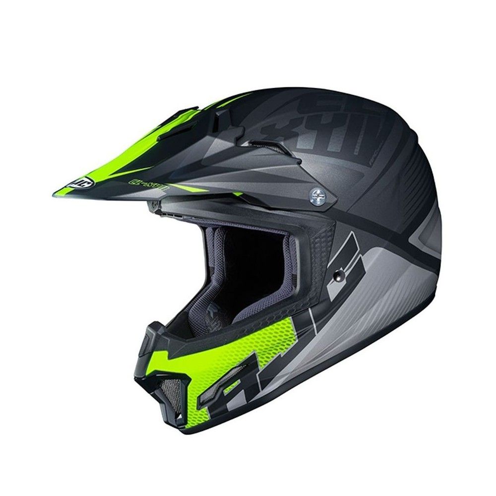 HJC CLXY ELLUSION MC-5SF child cross enduro quad helmet matt black grey green