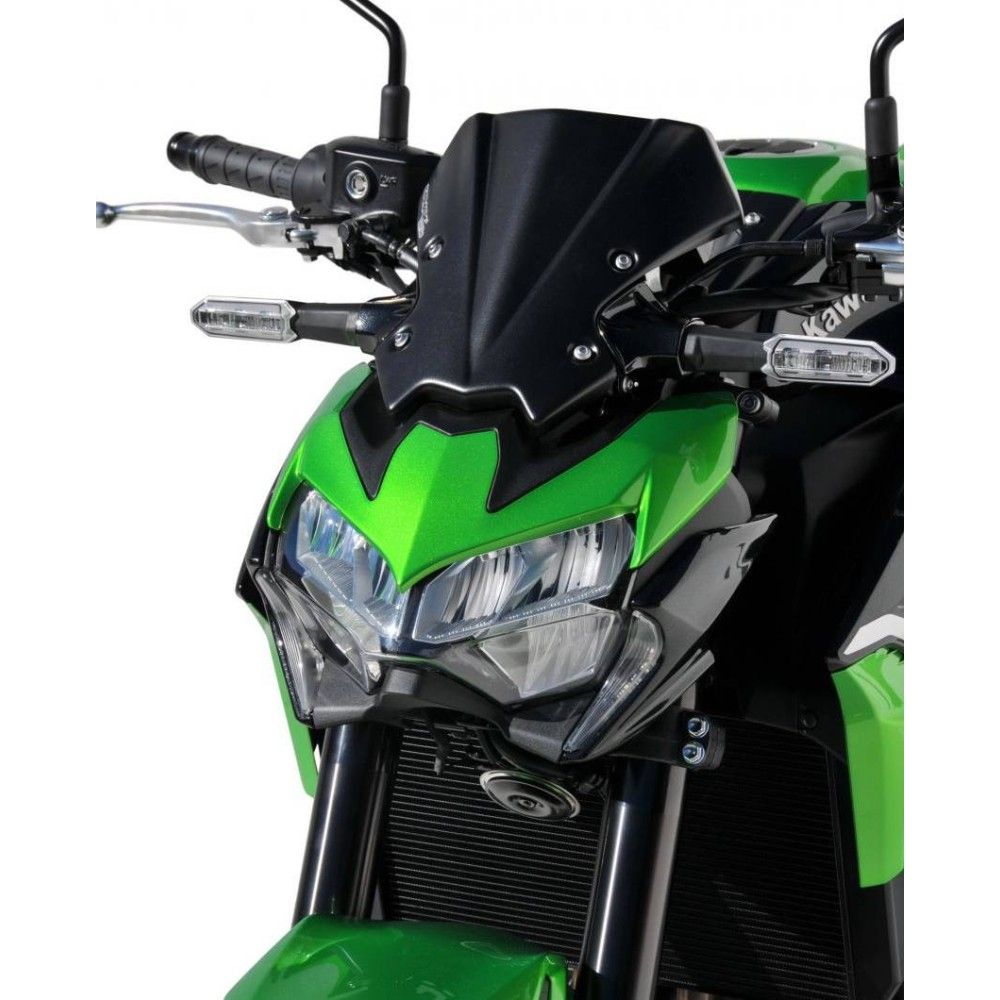 ermax Kawasaki Z900 2020 2021 tête de fourche saute vent BRUT A PEINDRE