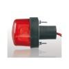 feu arrière ampoule rond rouge TOMATE universel homologué pour passage de roue moto