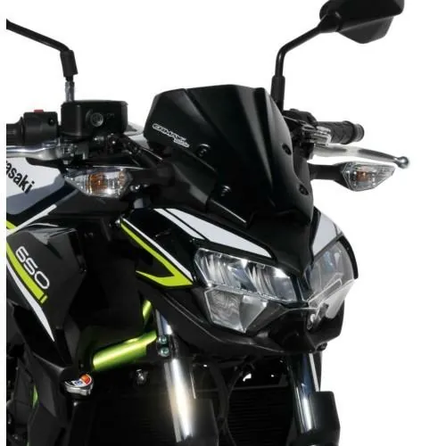 ermax Kawasaki Z650 2020 2021 tête de fourche saute vent peint 1 couleur, bicolore ou tricolore