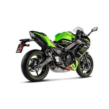 akrapovic kawasaki z650 ninja 650 2020 racing full system titanium silencer 1810 2770
