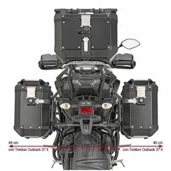 GIVI PL2139CAM support valises latérales Trekker Outback MONOKEY CAM-SIDE Yamaha TRACER 900 & GT 2018 2020 