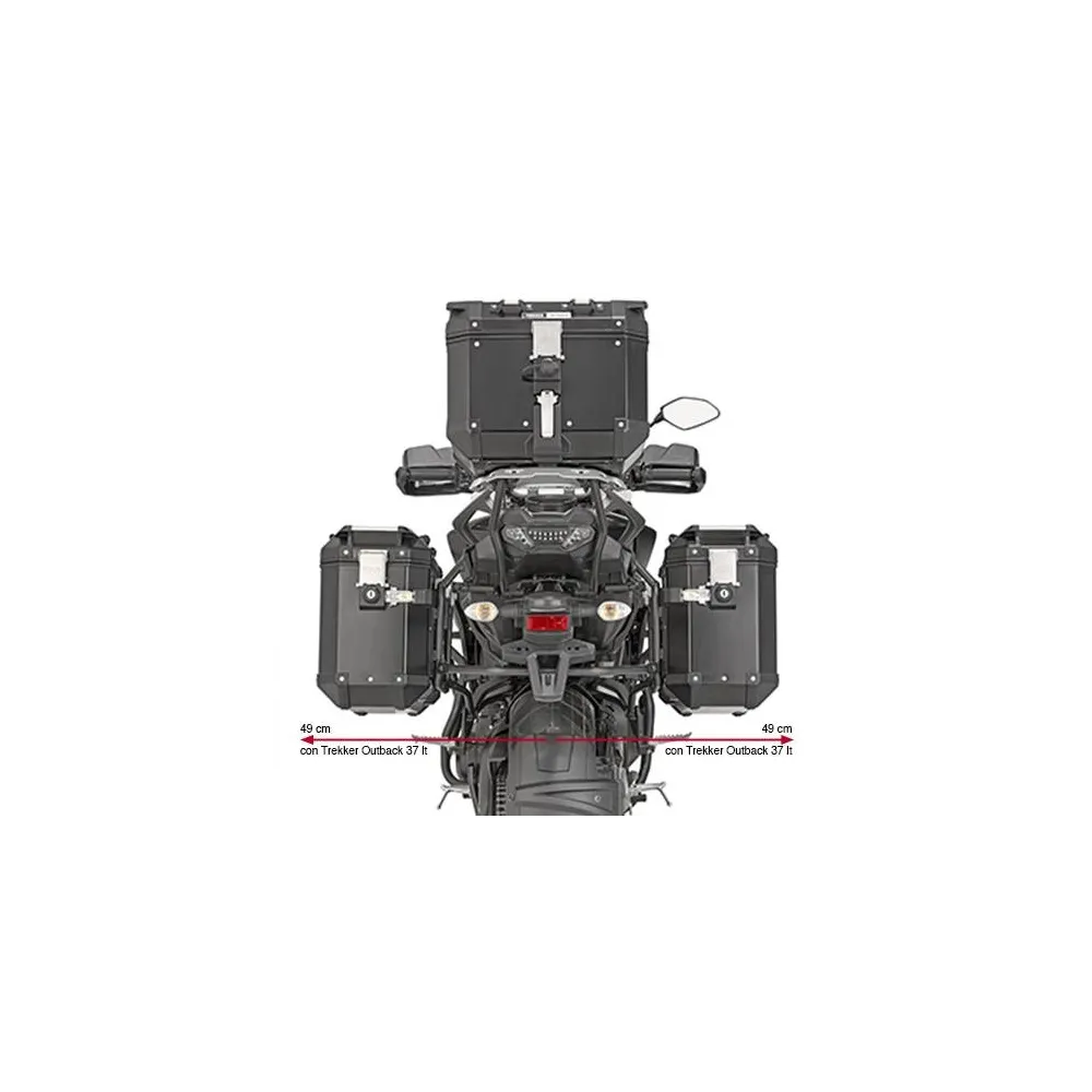 GIVI PL2139CAM support valises latérales Trekker Outback MONOKEY CAM-SIDE Yamaha TRACER 900 & GT 2018 2020 