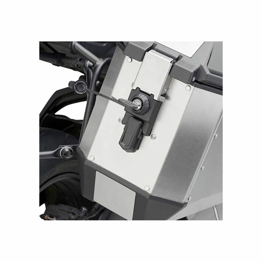 GIVI paire de valises latérales ALA36APACK2 MONOKEY TREKKER ALASKA volume standard 2 x 36L alu