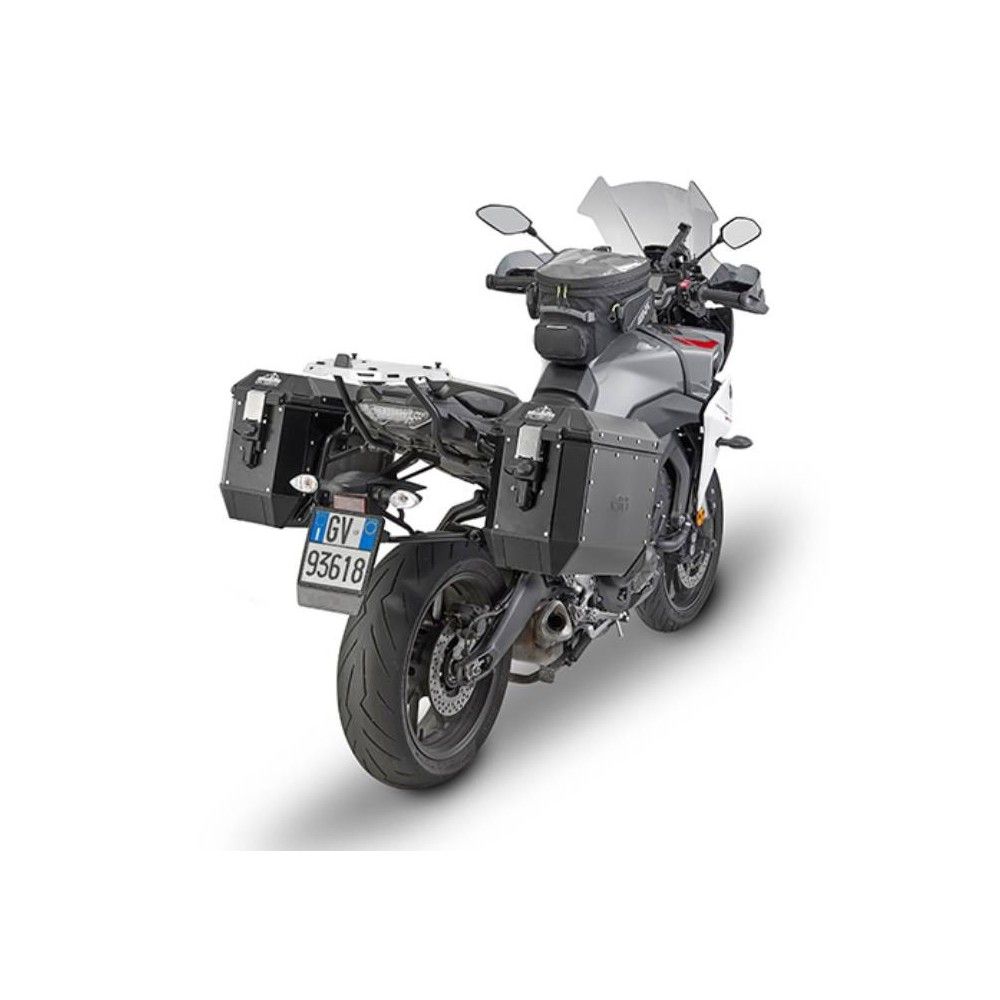 GIVI paire de valises latérales ALA36BPACK2 MONOKEY TREKKER ALASKA volume standard 2 x 36L alu noir