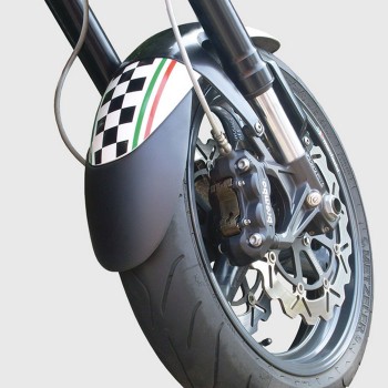 ermax Honda CB500 X 2019 2021 extension of FRONT mudguard black