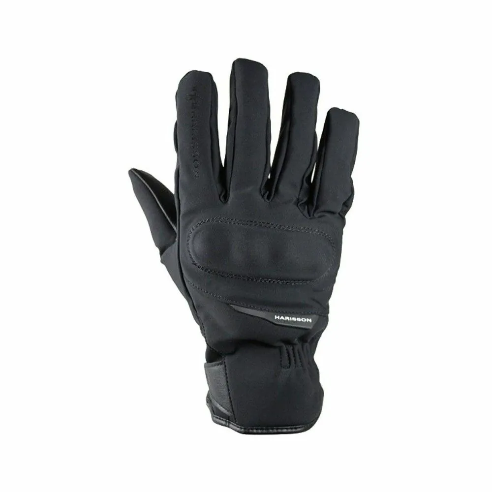 HARISSON LINCOLN man mid-season motorcycle scooter waterproof leather & textile gloves EPI