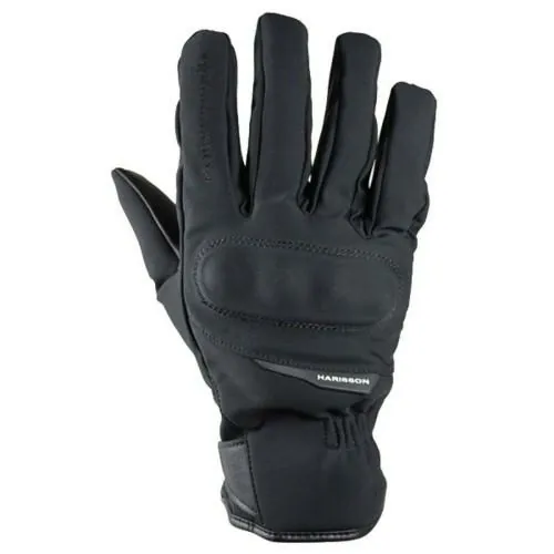 HARISSON gants LINCOLN cuir & textile moto scooter mi-saison étanche homme EPI