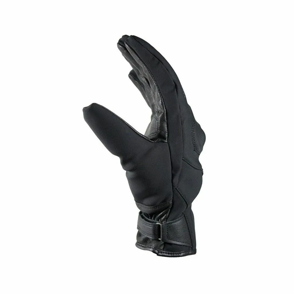 HARISSON LINCOLN man mid-season motorcycle scooter waterproof leather & textile gloves EPI