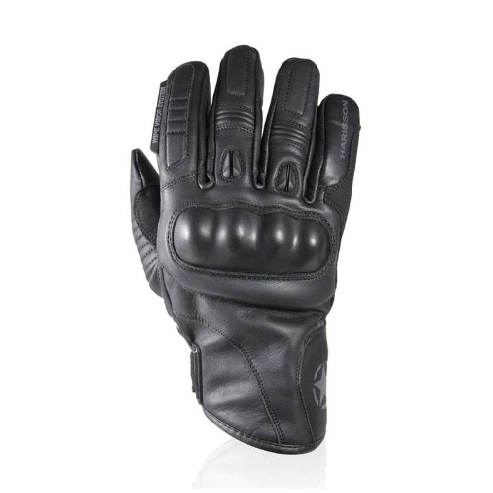 HARISSON gants CORNER EVO cuir moto scooter mi-saison étanche homme EPI