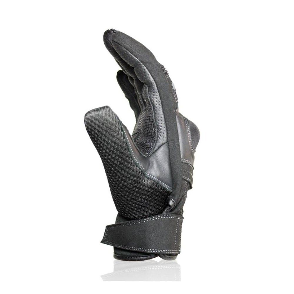 HARISSON SPY EVO man summer motorcycle scooter leather & textile gloves