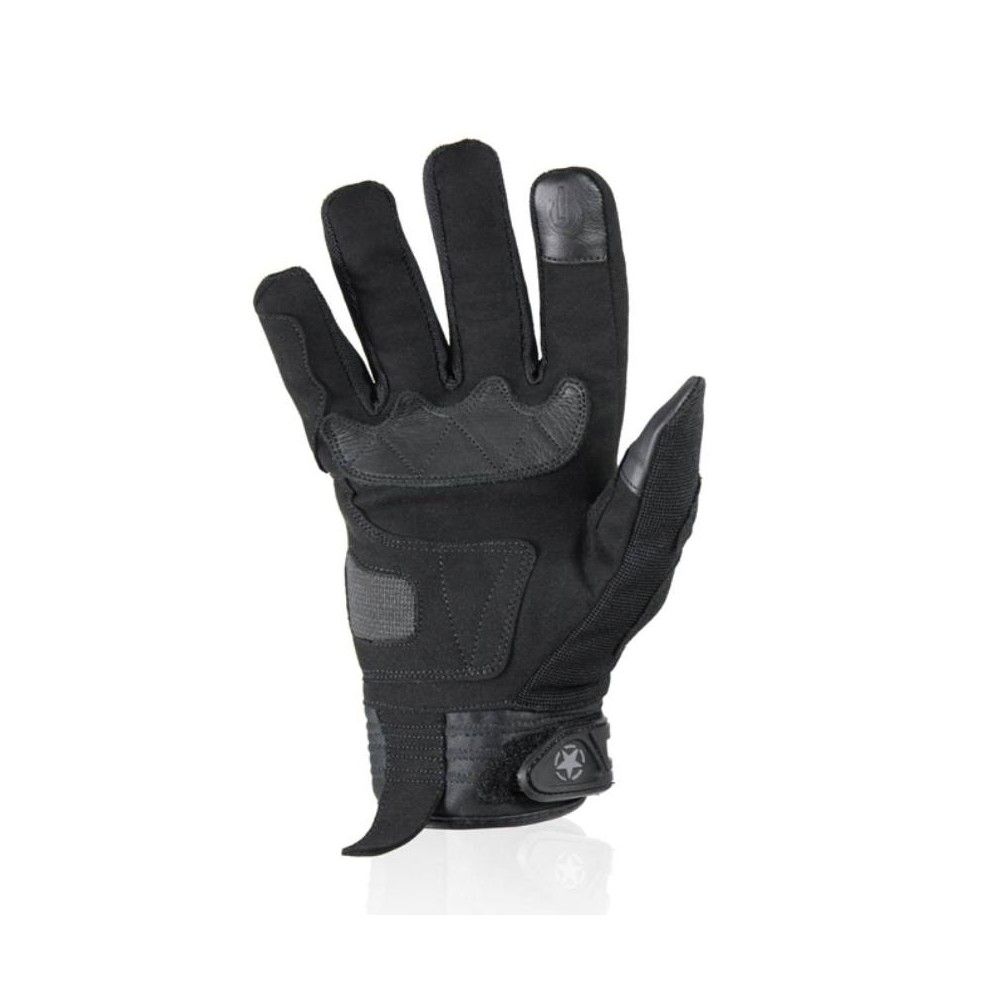 HARISSON SPLASH EVO man summer motorcycle scooter textile gloves EPI black