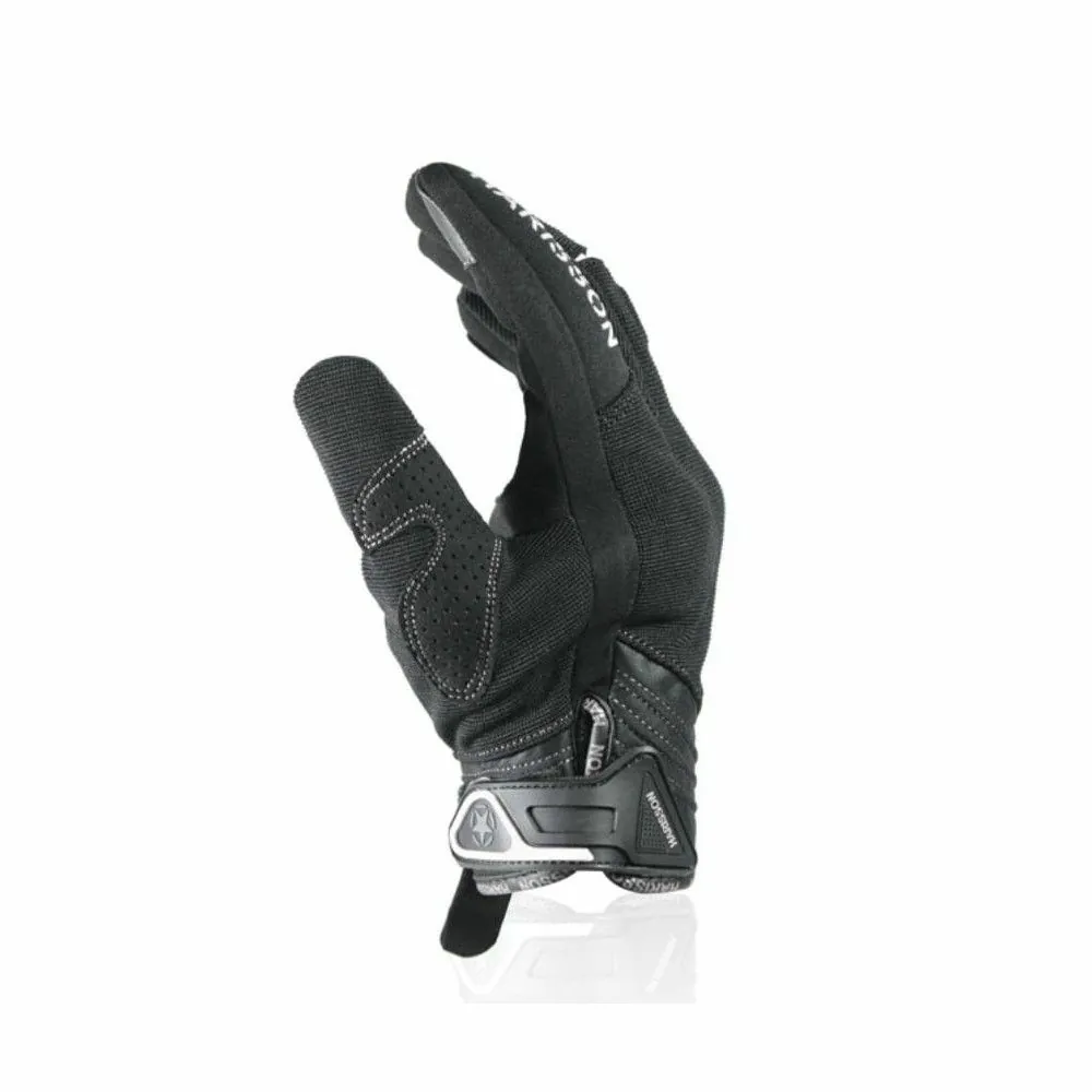 HARISSON gants SPLASH EVO textile sport moto scooter été homme EPI noir- blanc