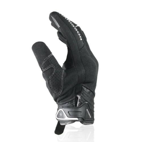 HARISSON SPLASH EVO man summer motorcycle scooter textile gloves EPI black-white