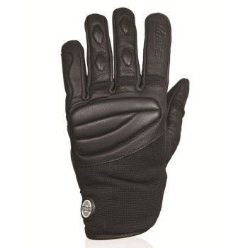 HARISSON EDEN EVO man summer motorcycle scooter leather & textile gloves black EPI