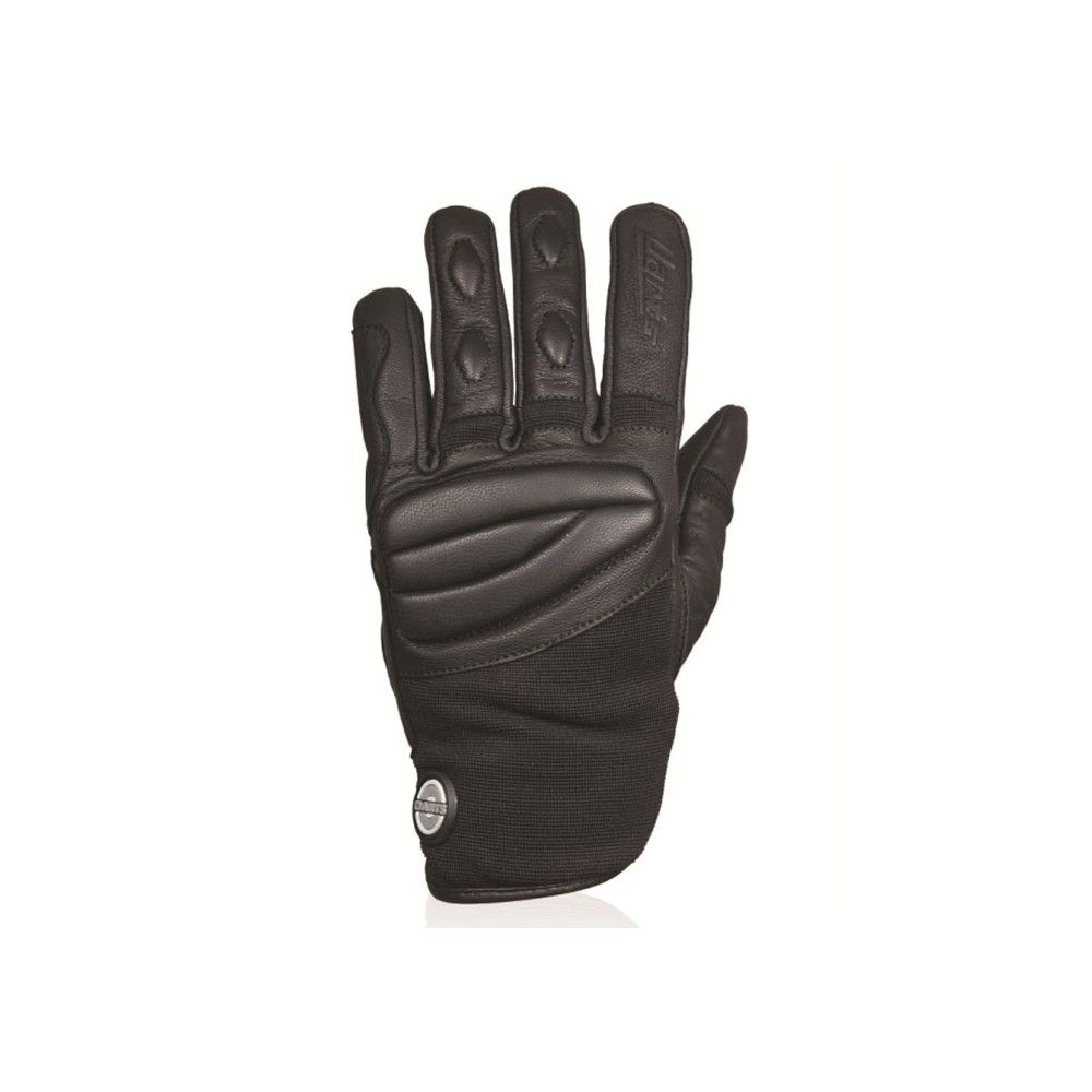 HARISSON EDEN EVO man summer motorcycle scooter leather & textile gloves black EPI