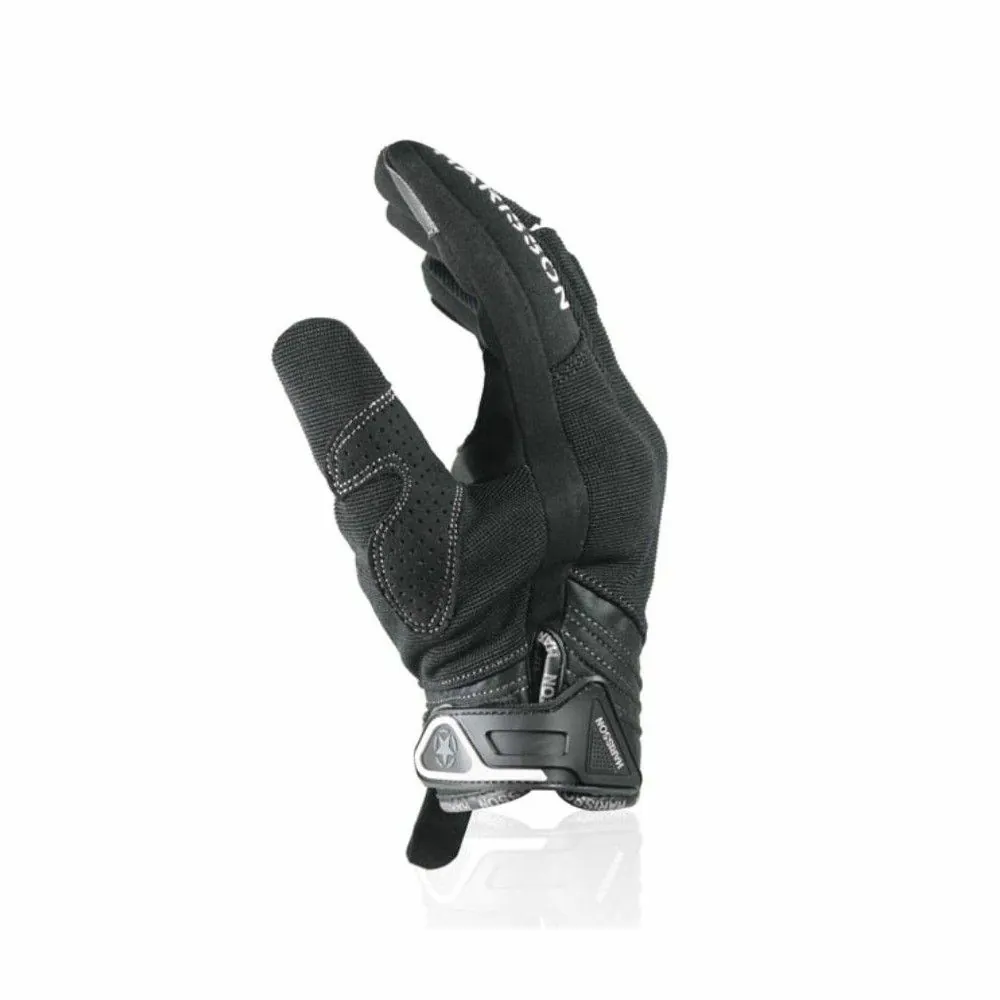 HARISSON gants textile Lady SPLASH EVO moto scooter femme été EPI noir-blanc