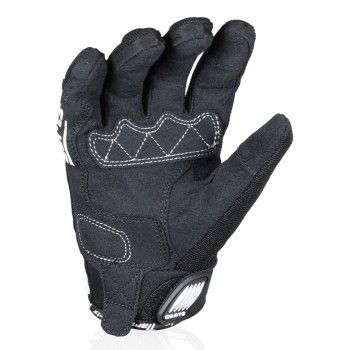 HARISSON SPLASH EVO KIDS child summer motorcycle scooter textile gloves black-white EPI