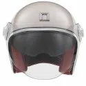 NOX casque jet vintage moto scooter HERITAGE champagne brillant