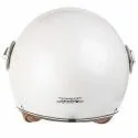 NOX casque jet vintage moto scooter IDOL blanc perle