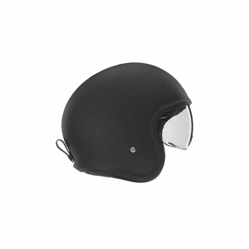 NOX casque jet vintage moto scooter NEXT noir mat