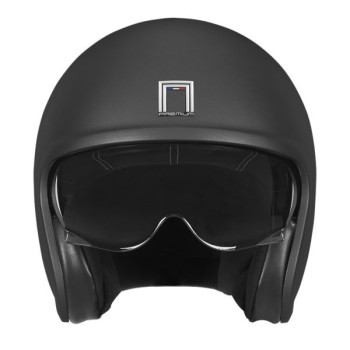 NOX vintage jet helmet moto scooter NEXT matt black