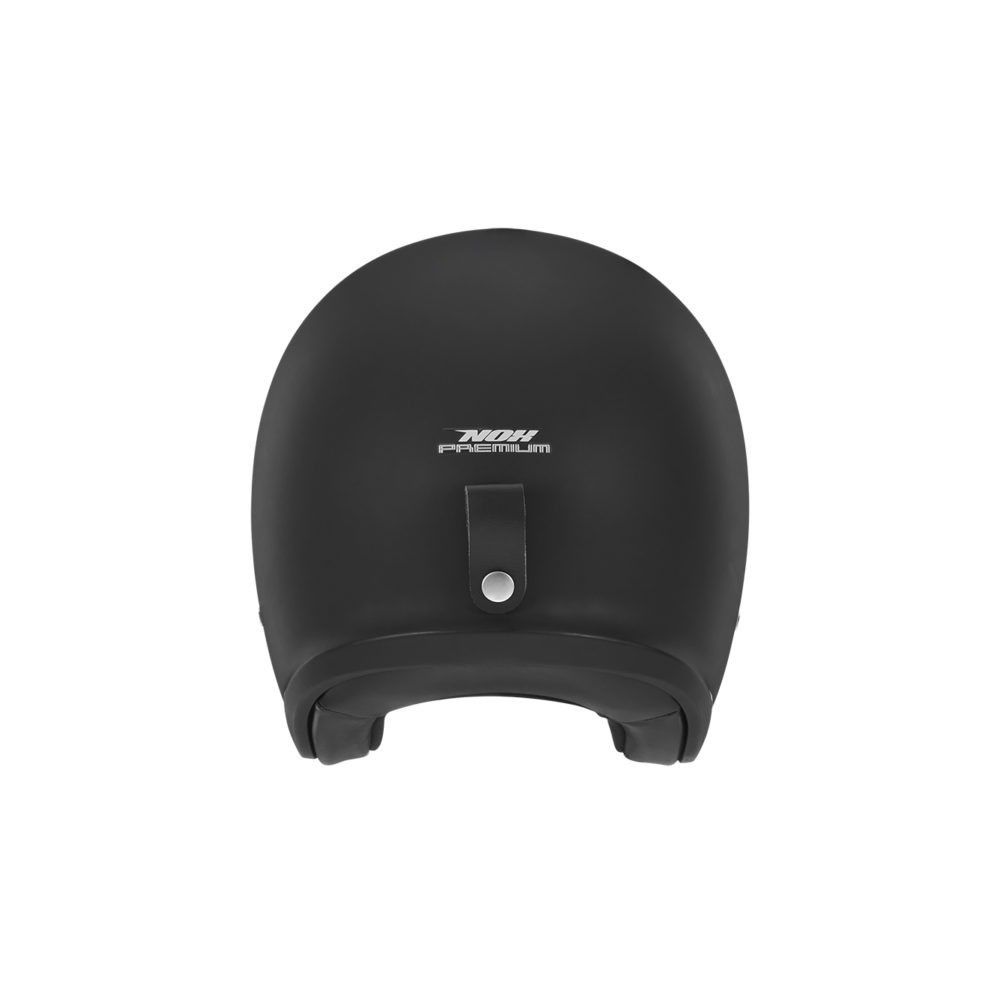 NOX casque jet vintage moto scooter NEXT noir mat