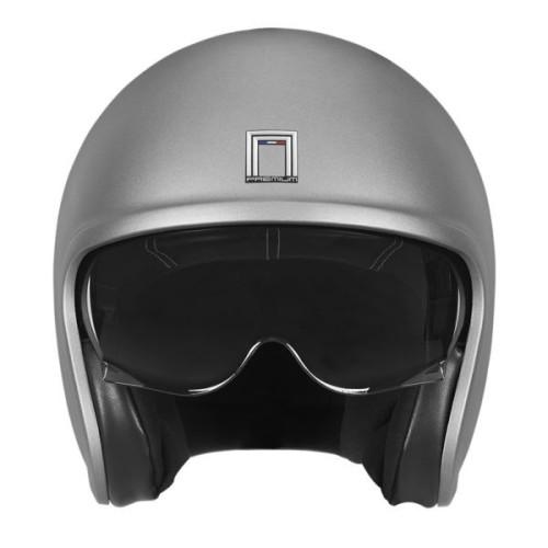 NOX vintage jet helmet moto scooter NEXT matt titanium
