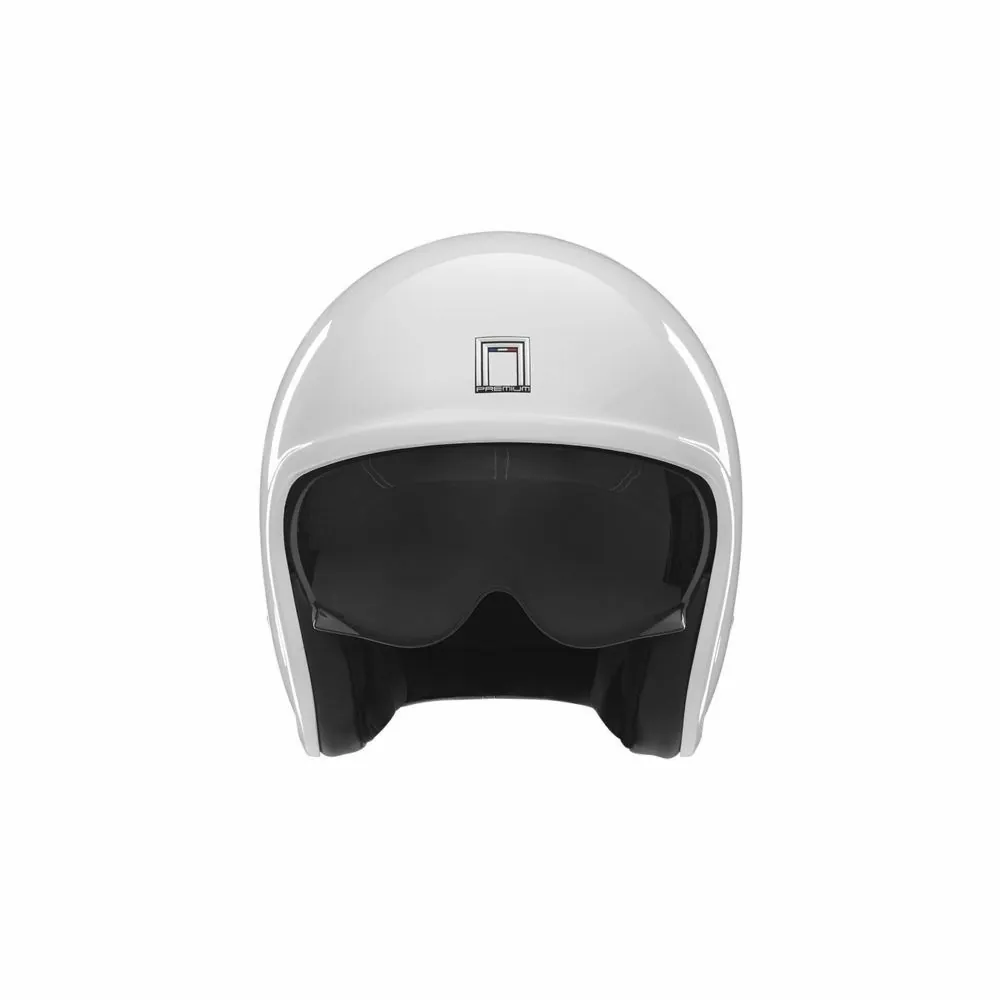 NOX casque jet vintage moto scooter NEXT blanc brillant