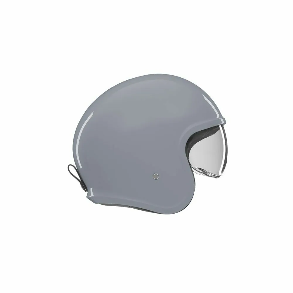 NOX casque jet vintage moto scooter NEXT gris nardo