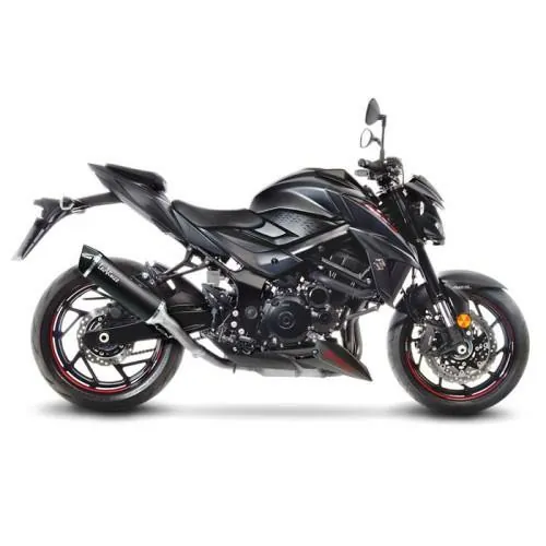 DESTOCK LEOVINCE Suzuki GSX-S 750 / GSR 750 / 2011 2020 NERO BLACK pot d'échappement hom EURO 4 14040