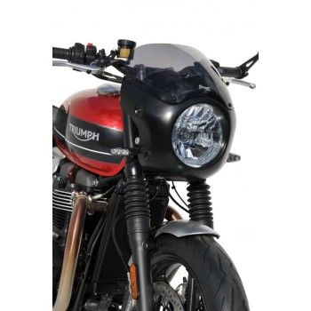 ERMAX Triumph SPEED TWIN 2019 2020 tête de fourche CAFE RACER saute vent BRUT A PEINDRE