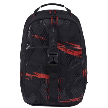 BAGSTER STREAM motorcycle scooter rucksack backpack 30L black-red - XSD281