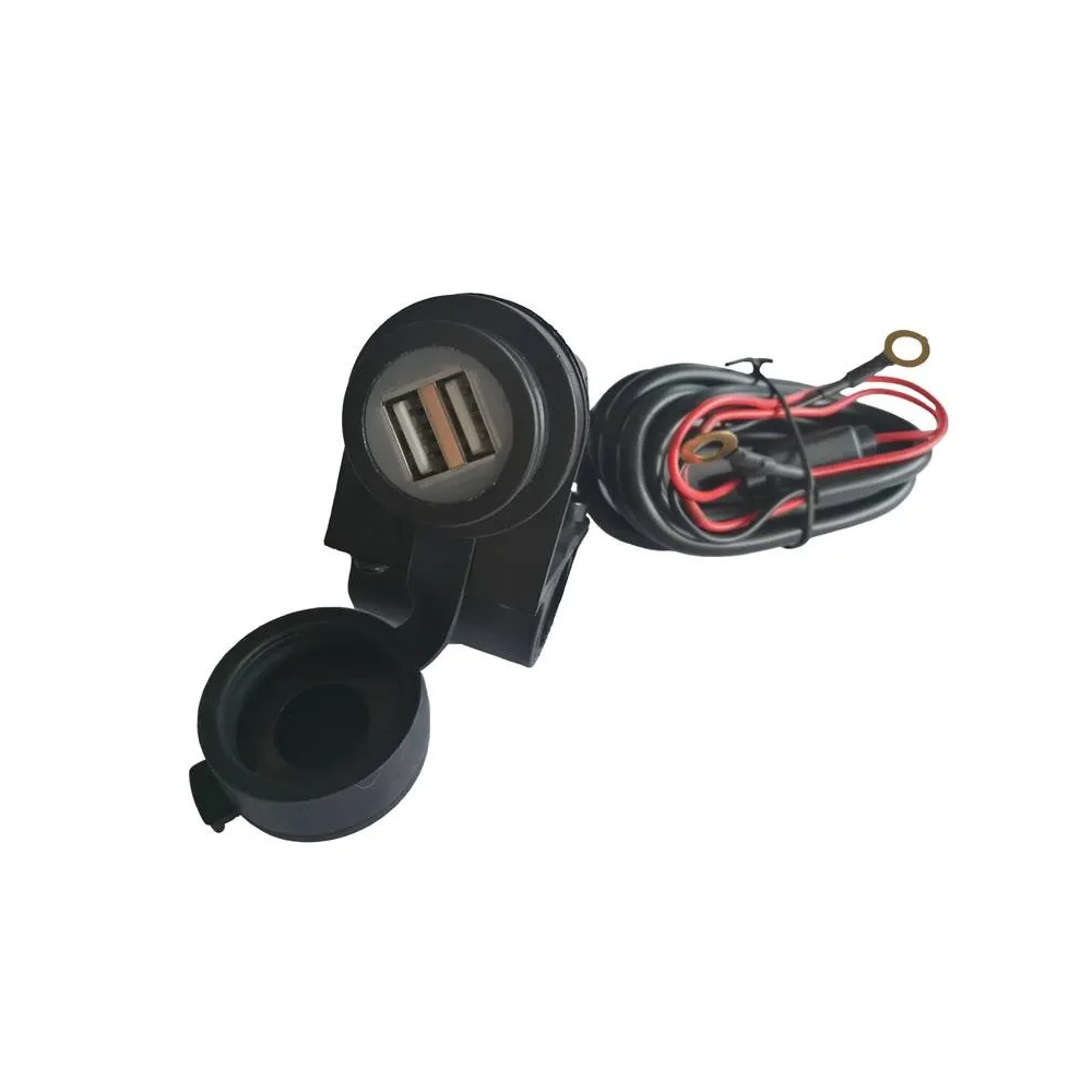 CHAFT dual USB for motorcycle scooter handlebars - IN791