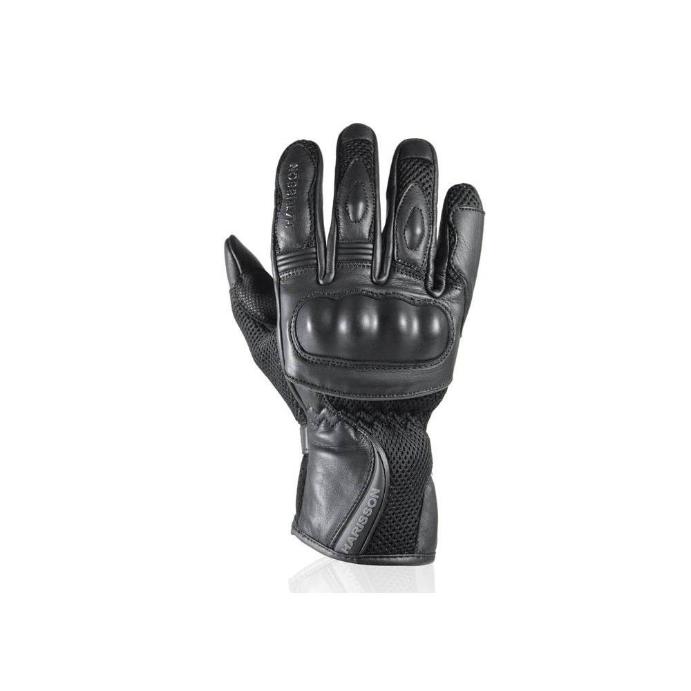 HARISSON gants LAGUNA cuir & textile moto scooter été homme EPI