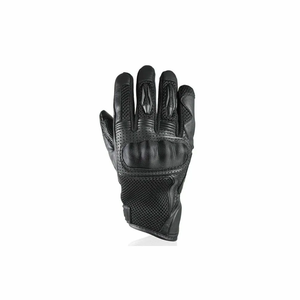 HARISSON SEASIDE man summer motorcycle scooter leather & textile gloves EPI