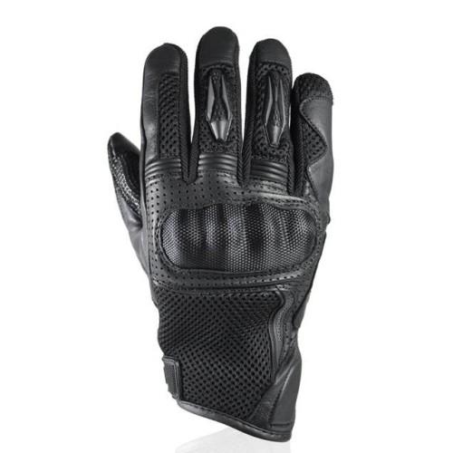 HARISSON SEASIDE man summer motorcycle scooter leather & textile gloves EPI