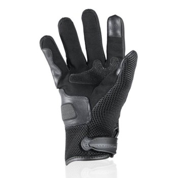 HARISSON SEASIDE man summer motorcycle scooter leather & textile gloves EPI