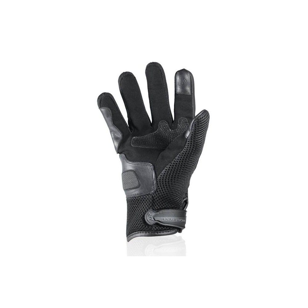 HARISSON gants SEASIDE cuir & textile moto scooter été homme EPI