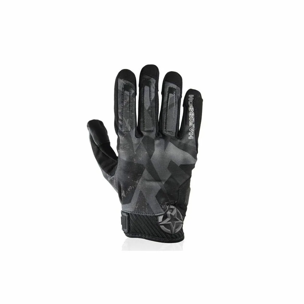 HARISSON gants SCORE textile sport moto scooter été homme EPI noir-gris